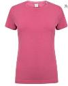ST121 SK121 Women's stretch t-shirt Dusty Pink colour image